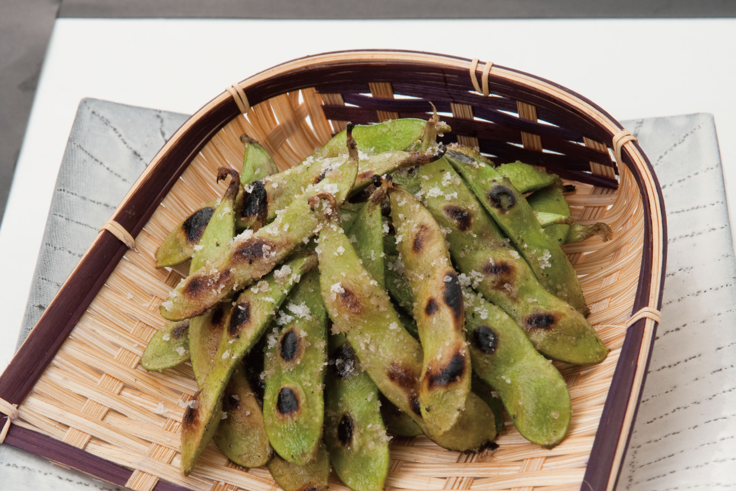 日本海庄や旬メニュー　2025年6月　野菜　生もぎ枝豆（茹で又は焼き）　日本海庄や　㈱かんなん丸